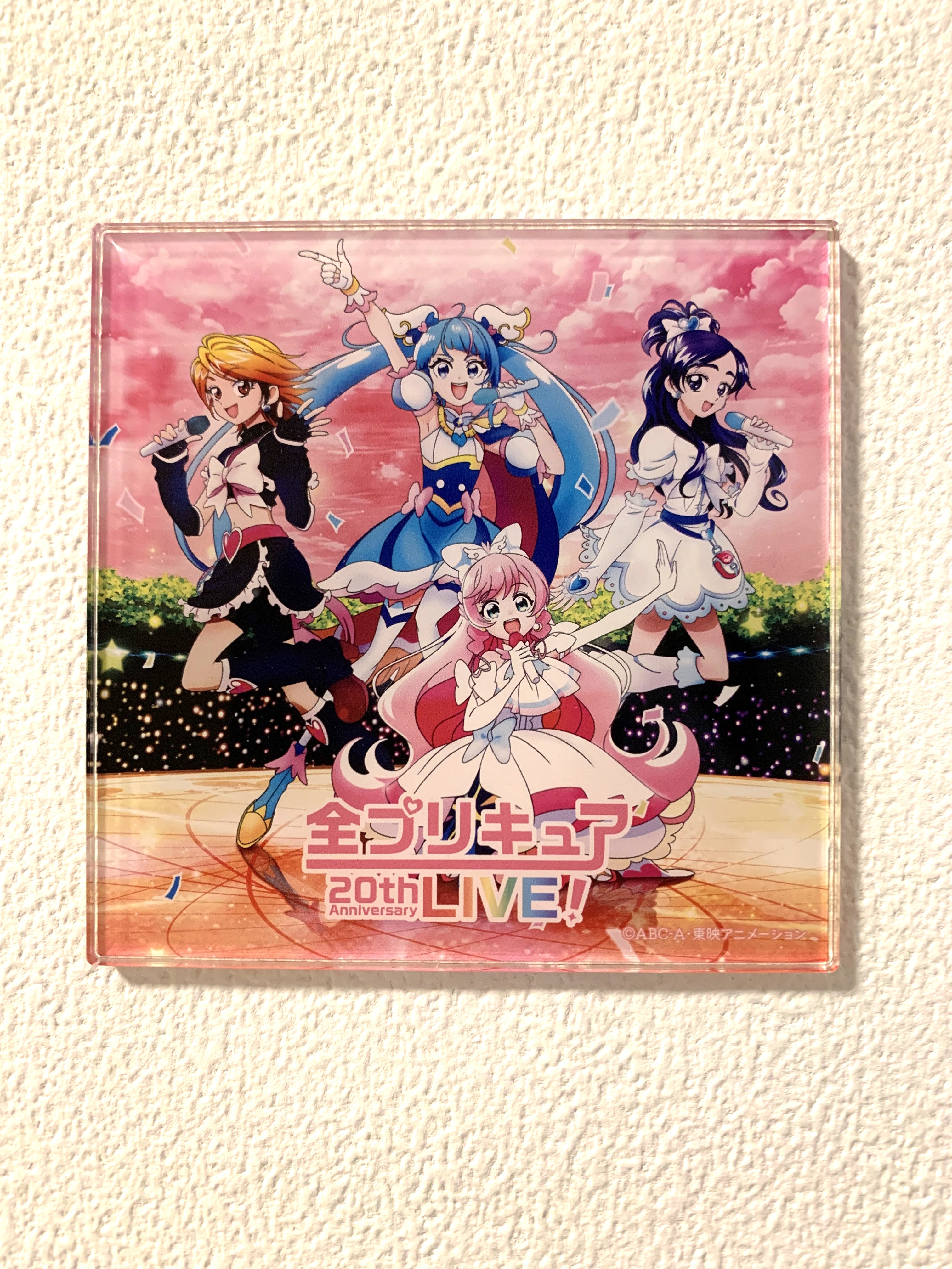 全プリキュア 20th Anniversary LIVE アクリルブロック - メルカリ