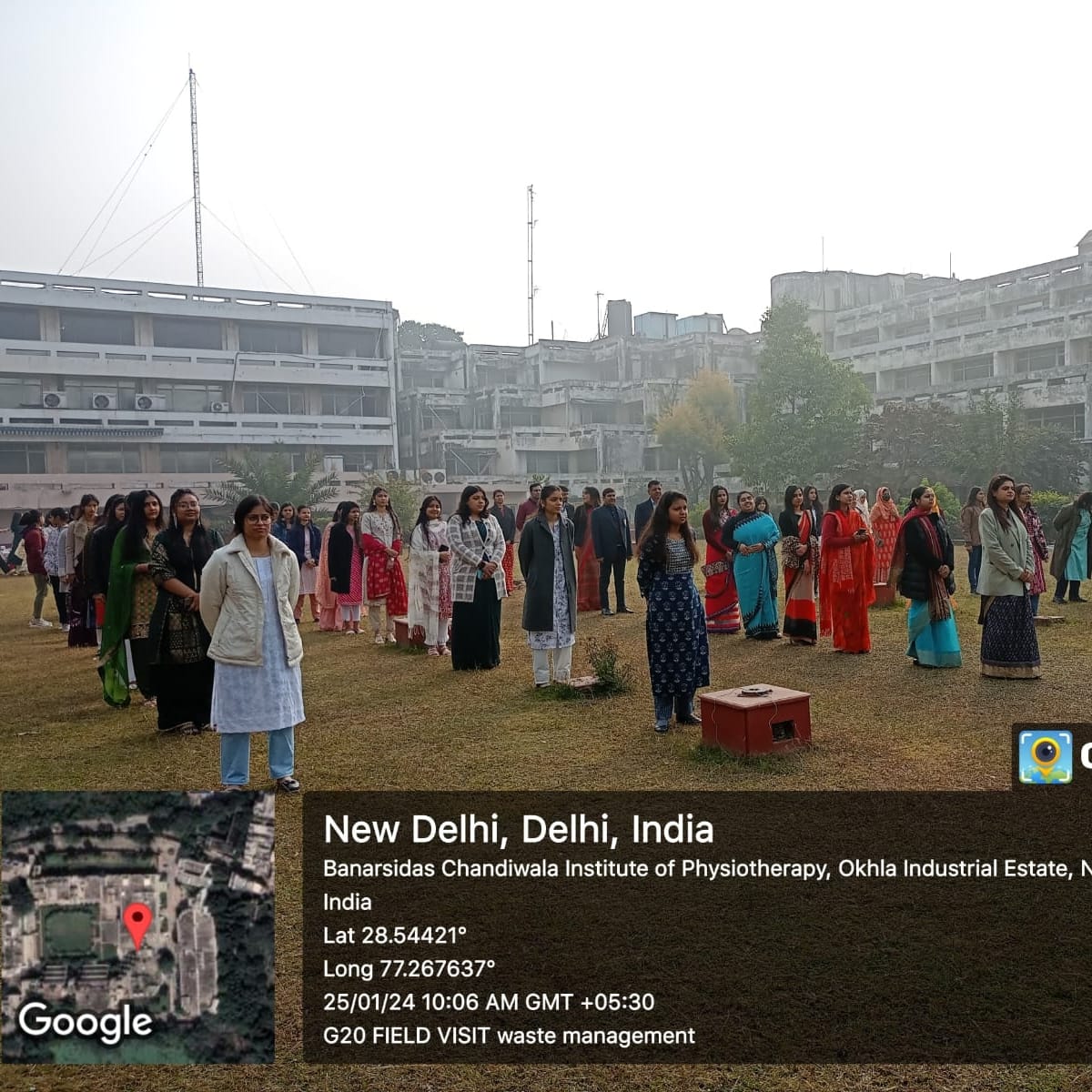 BanarsidasP's tweet image. The NSS Cell of Banarsidas Chandiwala Institute of Physiotherapy celebrated Republic day on 25th-Jan-2024.  
#Republicday  #BCIP #ggsipu #NSS #patriotism #Viksitbharat  #National