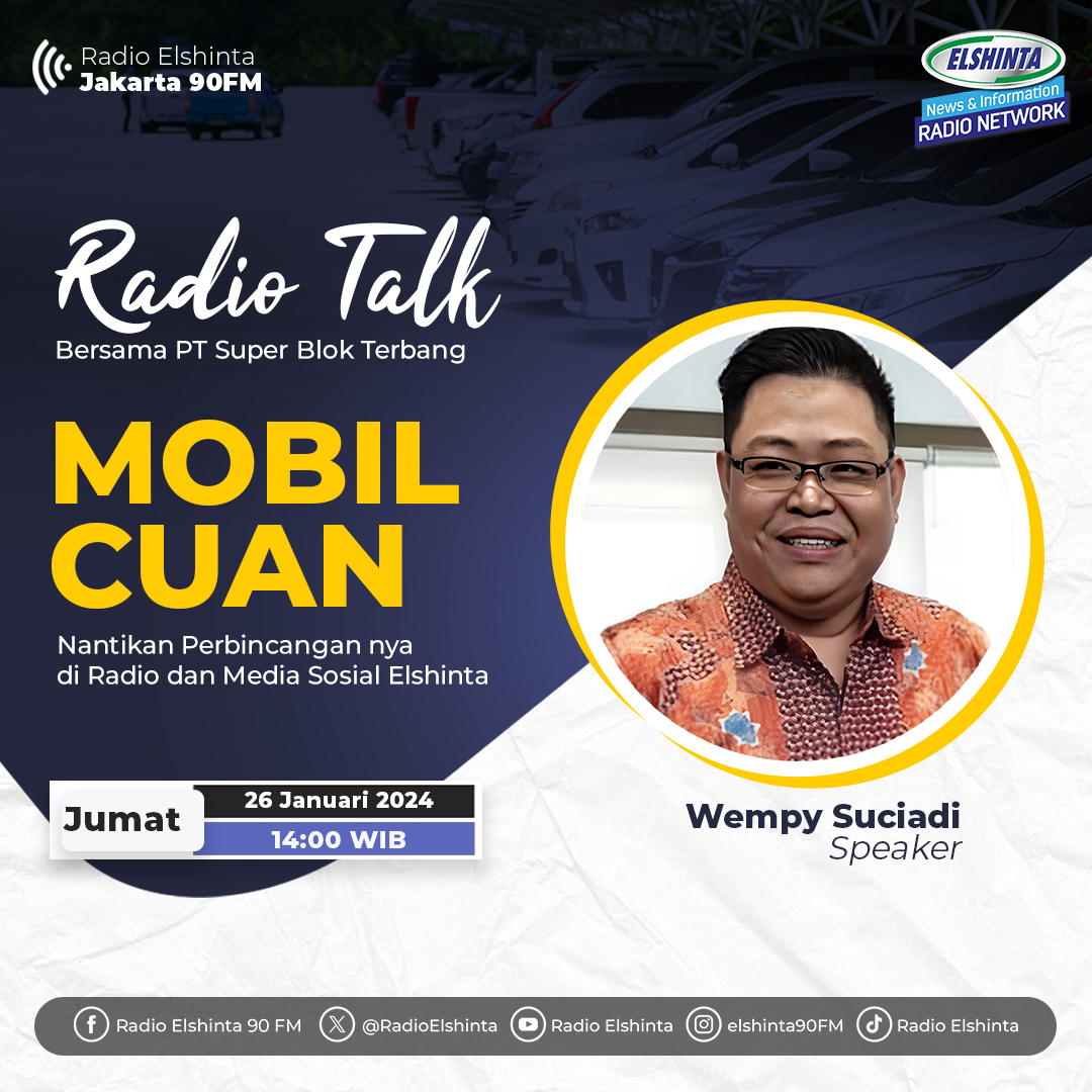 Mau bisnis mobil tapi nggak mau ribet dan ingin langsung cuan?

Ayo bergabung dengan Mobil Cuan! 

Simak pembahasannya lebih lanjut mengenai Mobil Cuan di Radiotalk bersama PT Super Blok Terbang, Jumat, 26 Januari 2024 pukul 14.00 WIB.