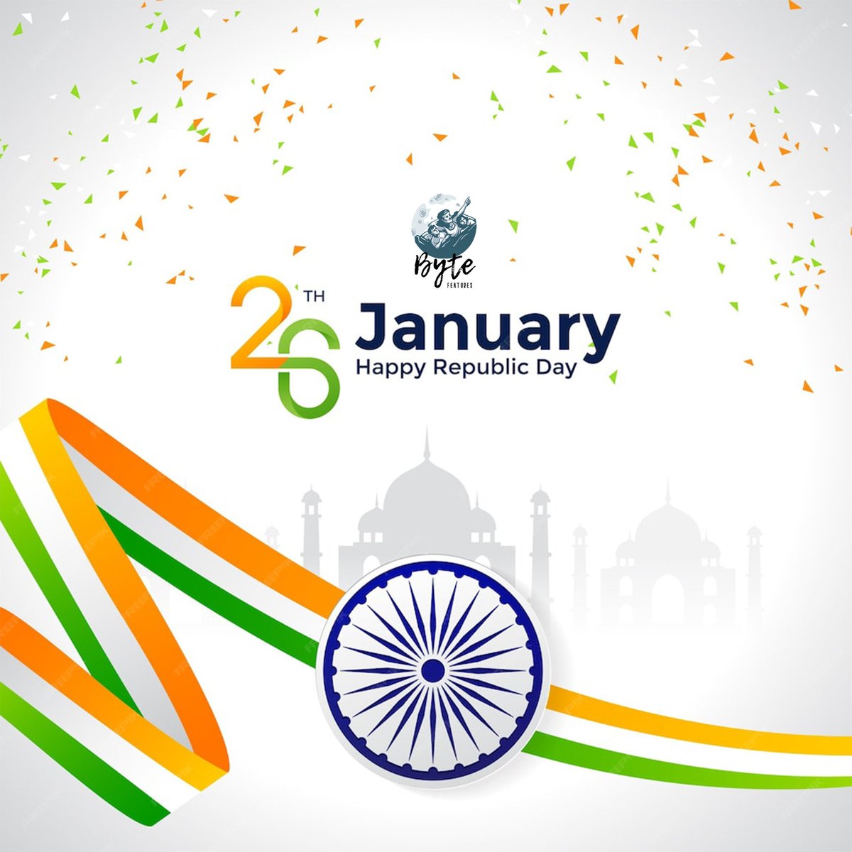 Byte Features wishes you a happy and proud 75th Republic Day!🇮🇳

#RepublicDay2024