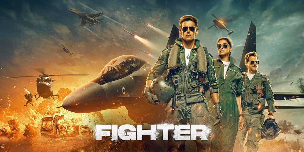 🚨 Breaking;
Indian🇮🇳 film based on anti Pakistan🇵🇰 content banned in Gulf countries including Saudi Arabia🇸🇦, UAE🇦🇪, Qatar 🇶🇦 , Bahrain 🇧🇭, Kuwait 🇰🇼 & Oman 🇴🇲.
#India #FighterMovie #Fighter 
#Gulf