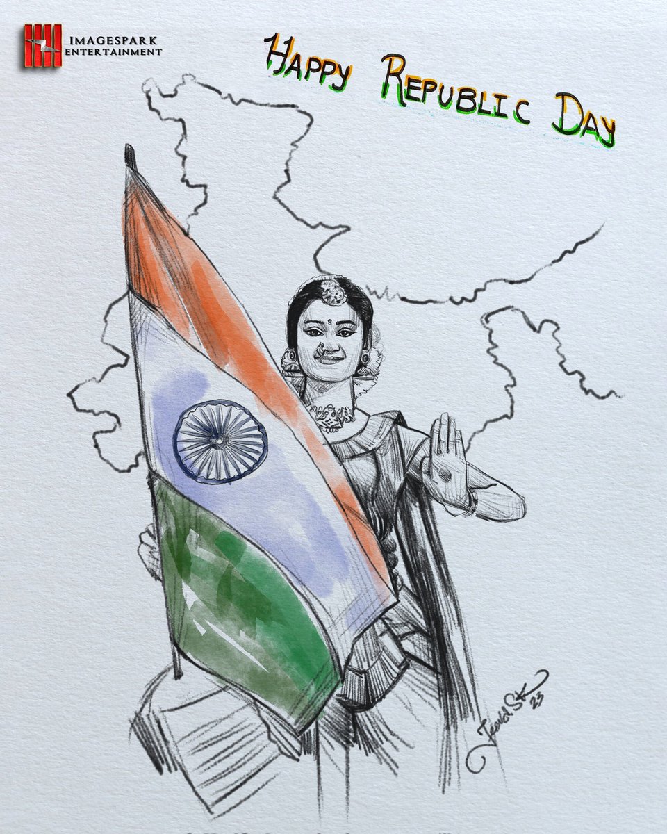 Wishing everyone a proud and patriotic Republic Day! Let's honor the sacrifices of our heroes and celebrate the democratic spirit that unites us. 🇮🇳🎉 #HappyRepublicDay2024