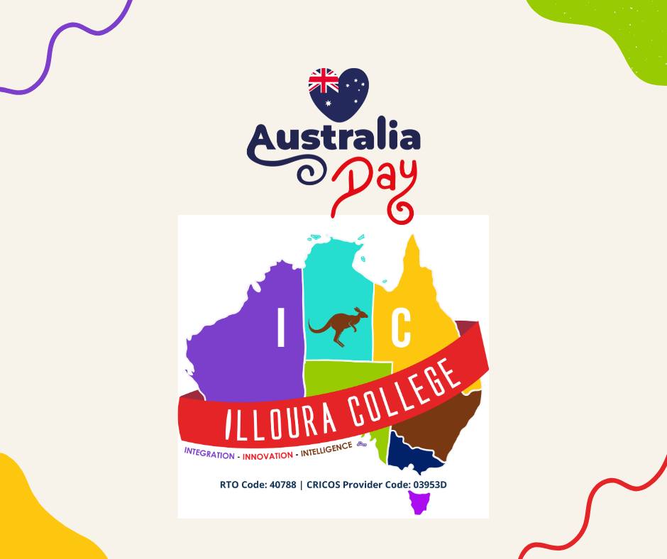 Happy Australia Day from Illoura College! On this special day, we celebrate the diverse and vibrant culture of our great nation. We are proud to be part of a country that values inclusivity, diversity, and unity. 
#AustraliaDay #AustraliaDay26Jan #AustraliaDay2024