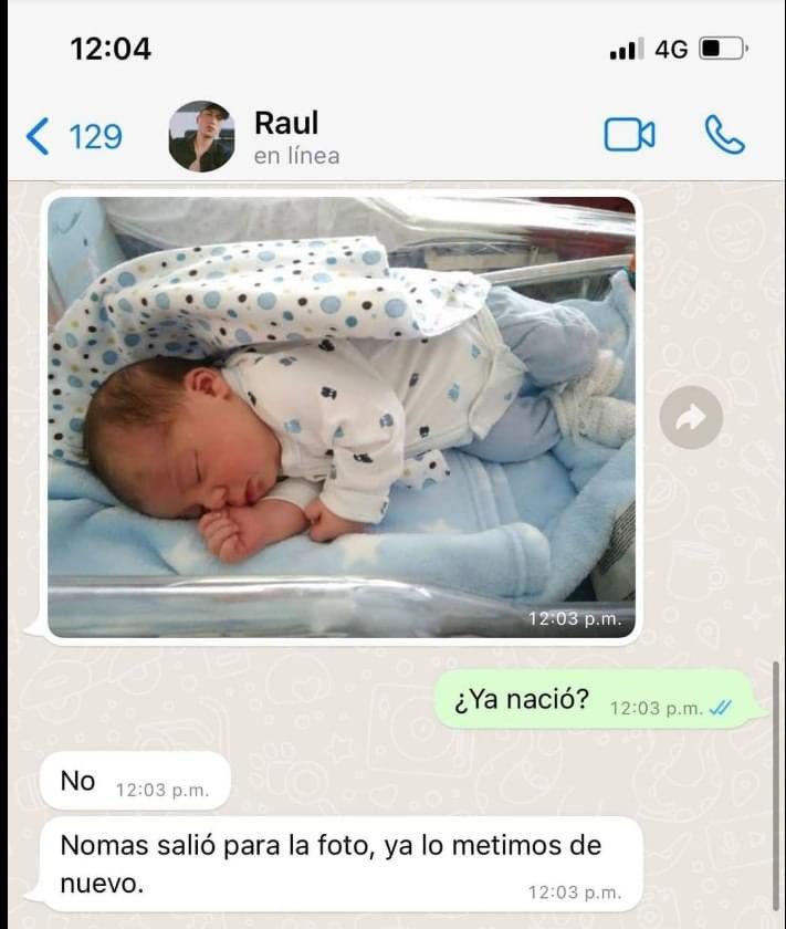 ¿Ya nacio?