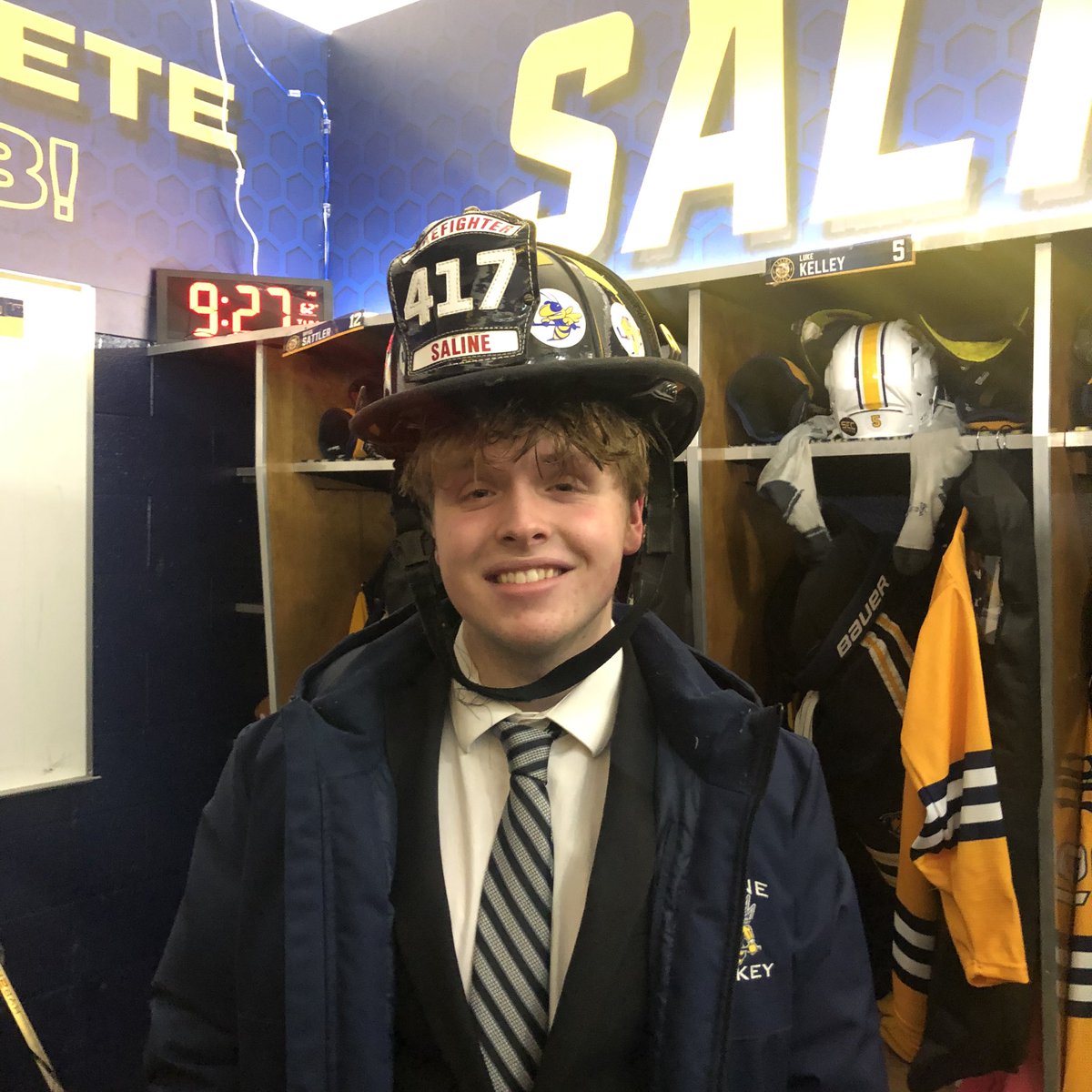 Saline Hornets Hockey tweet media