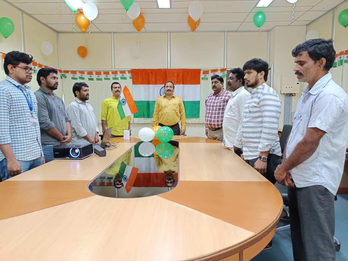 #STPIVizag celebrating 75th #RepublicDay by reminiscing the sacrifices of patriots #गणतन्त्रदिवस #RepublicDay2024 #26january @GoI_MeitY @arvindtw @stpiindia #STPIINDIA #STPINEXT @STPINEXT @DeveshTyagii @KavithaC8