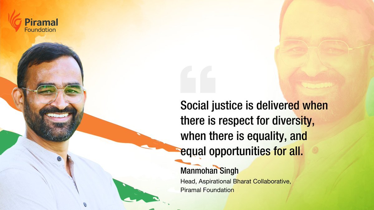 PiramalFdn's tweet image. Republic Day vibes are strong with Manmohan Singh's message of inclusivity and equality. Let's channel our determination to address social issues and pave the way for a brighter, more just future!
#RepublicDay #CommitmentToChange #PiramalFoundation