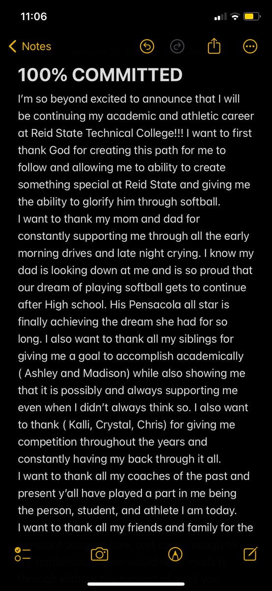 AWrightSoftball's tweet photo. 100% COMMITTED!!🦁🦁🦁🦁
@ReidStateLions @coachsteadman80 https://t.co/GrRCsH4j00
