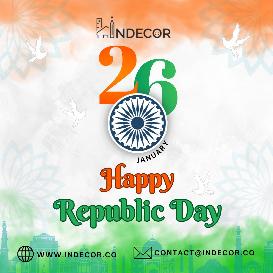 indecor_co's tweet photo. Happy Republic Day

Visit us @ https://t.co/jGQFMTlkzI
#indecor #happyrepublicday #republicday #india #homerenovation #renovation #homereno #home #homedecor #interior #exterior #luxuryhomeinterior#interiordesignerinmumbai #interiordesigns #residentialinteriors #kandivali #mumbai https://t.co/5P7JLy2CPX