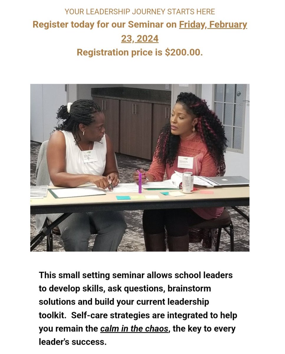 lynnej007's tweet image. Want to better navigate situations in your leadership role? Need to feel more confident and centered while doing so? Join us February 23rd in Chapel Hill. Contact me directly for registration as space is limited for this event.
@leadandlearnNC