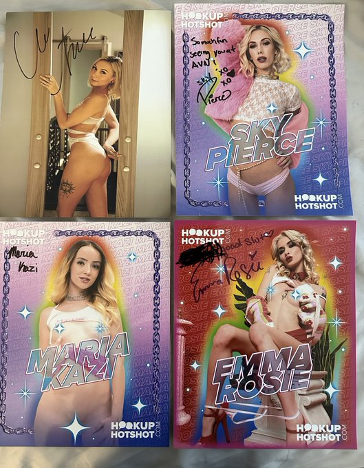 Look what I got at avn. New photos for my wall. Great to see everyone &amp; meet new people too! @itscassidyluxe