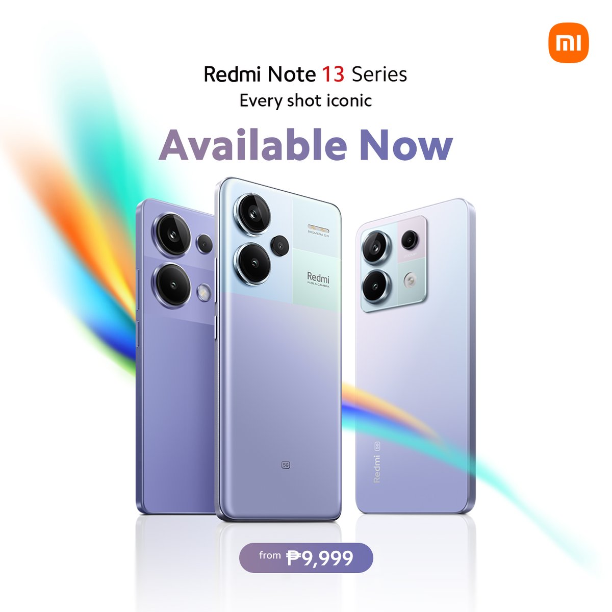 Xiaomi launches Redmi Note 13 series, starts at P9,999