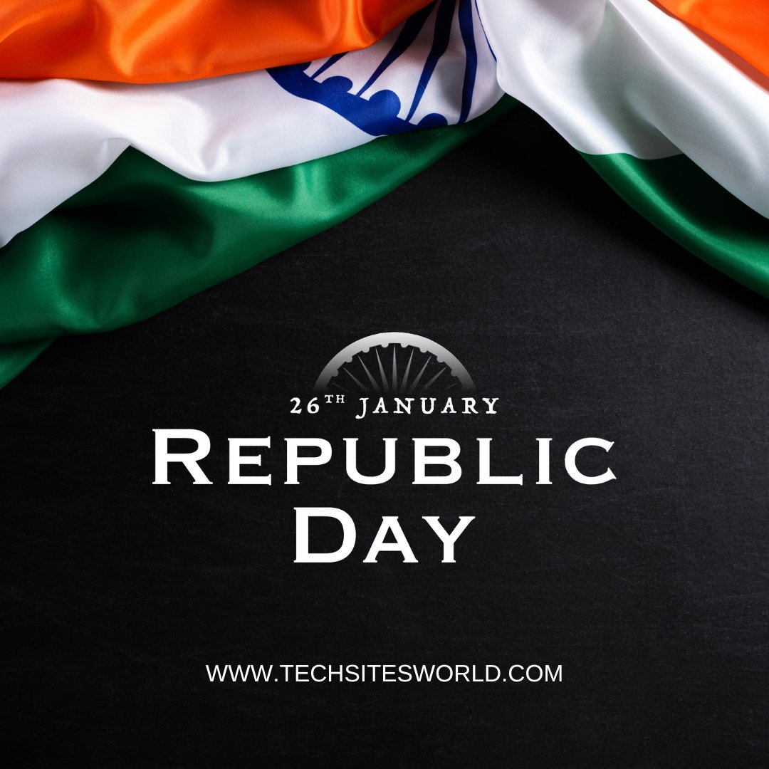 Techsiteworld1's tweet image. Republic Day is celebrated with patriotic fervor. Schools, colleges, government offices, and various institutions organize events and programs to honor the occasion. Visit now: techsitesworld.com
Mail us: info@techsitesworld.com
Call us: +91-7011-9930-79
 #threpublicday