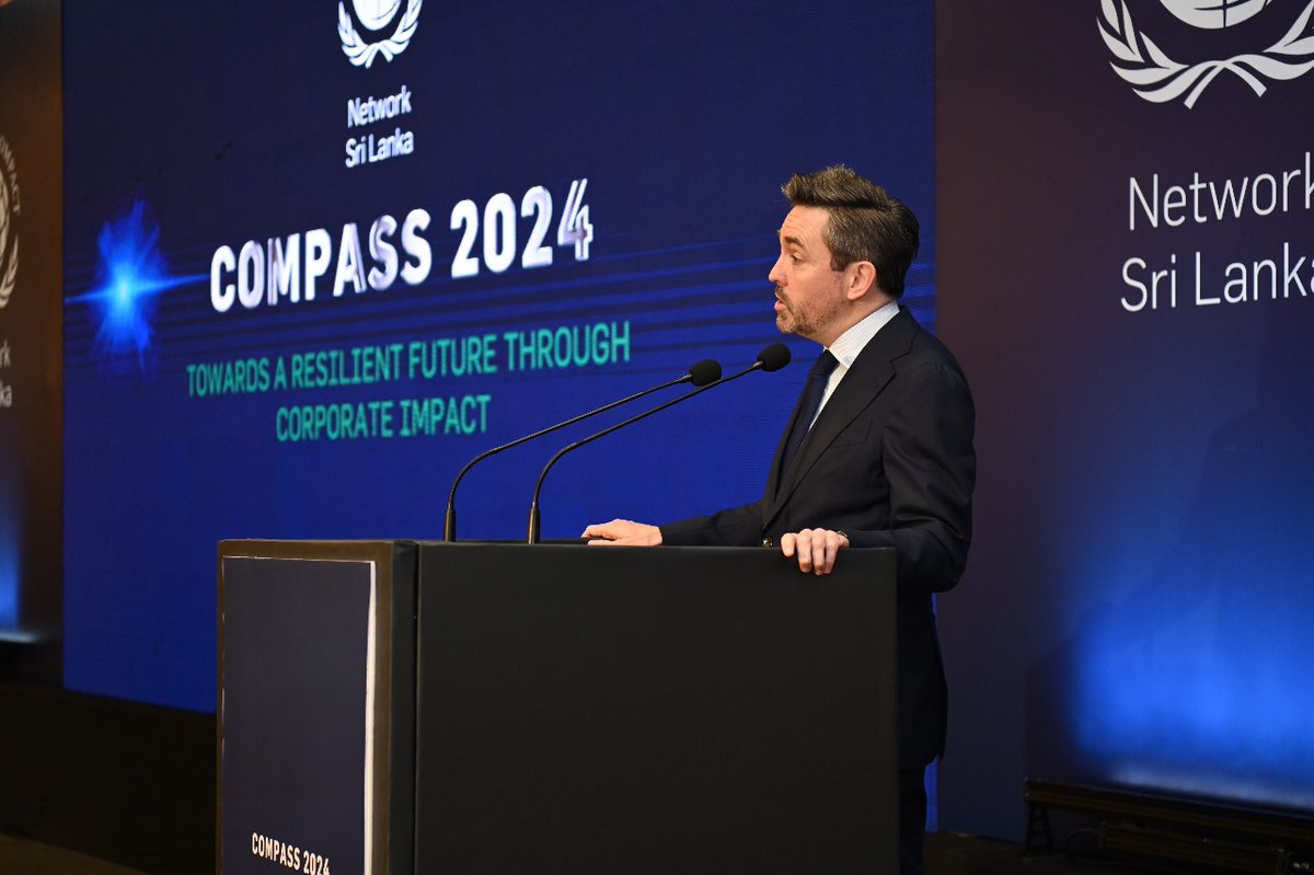 UNGCNSL's tweet image. Compass 2024 - Towards a resilient future through corporate impact, took place on the 24th of January 2024. @UNDPSriLanka and United Nations  @globalcompact Network #srilanka renewed our commitment by signing of the third memorandum of understanding.

#UnitingBusiness #Compass2