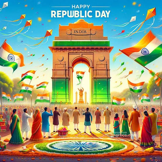 Let’s honor the sacrifices made by our heroes and take joy in the glory of our great nation. Happy 75th Republic Day #HappyRepublicDay2024