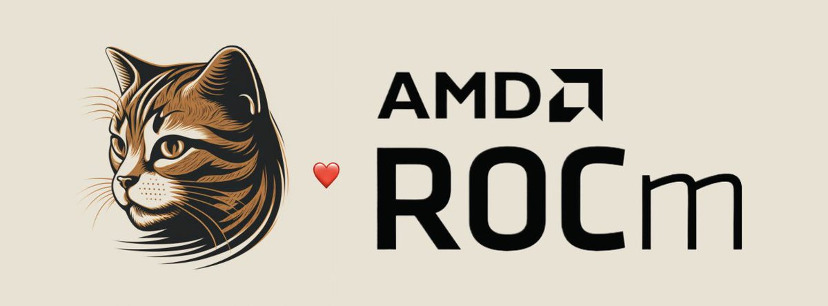 📢 Big news! Tabby🐱 now seamlessly integrates with
@AMD's ROCm toolkit! 🎉🎉
Dive into our quick tutorial and unleash the power of 𝙏𝙖𝙗𝙗𝙮 𝙤𝙣 𝙮𝙤𝙪𝙧 𝘼𝙈𝘿 𝙂𝙋𝙐, right from the comfort of your own setup💻.

🔗👇🏻
tabby.tabbyml.com/blog/2024/01/2…
🔗👆🏻

#amdpartner #opensource