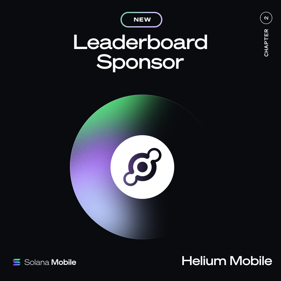 Did you know that that <a href="/helium_mobile/">Helium Mobile 🆓 ☁️</a> will now be a Leaderboard Sponsor of the #Chapter2 leaderboard? 🚀

The Chinese Chow dog $CHINU has also participated in the Founder's Window! 🫡

Preorder your <a href="/solana/">Solana</a> phone here and support $CHINU ecosystem 👇 

two.solanamobile.com/?referral=Chin…