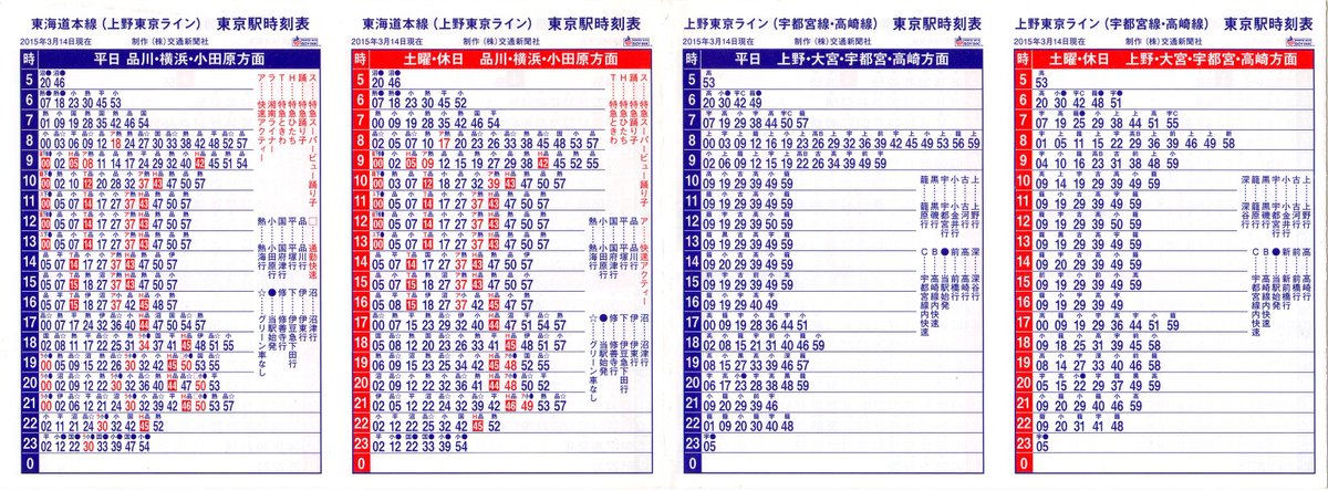 ポケット時刻表の記録 on X