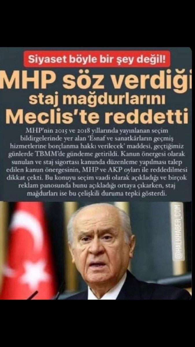 Şahinlerin Fatma  (@ftmsh32) on Twitter photo "Ayinesi İştir Kişinin Lafa Bakılmaz"
SÖZ VERMEYİN GÜVEN VERİN...
<a href="/murat_kurum/">Murat KURUM</a>
<a href="/RTErdogan/">Recep Tayyip Erdoğan</a>
<a href="/dbdevletbahceli/">Devlet Bahçeli</a>
<a href="/AKKADINGM/">AK Parti Kadın Kolları</a>
<a href="/eczozgurozel/">Özgür Özel</a> <a href="/MHP_Bilgi/">MHP</a>
<a href="/_cevdetyilmaz/">Cevdet Yılmaz</a> Ne Demek Kanun Çıkmayacak?
Ne demek emekli olmazsanız ölür müsünüz? <a href="/yasaryldrmMHP/">Yaşar Yıldırım</a>
#StajyerÇırakSözünüzeGüvendi "Ayinesi İştir Kişinin Lafa Bakılmaz"
SÖZ VERMEYİN GÜVEN VERİN...
<a href="/murat_kurum/">Murat KURUM</a>
<a href="/RTErdogan/">Recep Tayyip Erdoğan</a>
<a href="/dbdevletbahceli/">Devlet Bahçeli</a>
<a href="/AKKADINGM/">AK Parti Kadın Kolları</a>
<a href="/eczozgurozel/">Özgür Özel</a> <a href="/MHP_Bilgi/">MHP</a>
<a href="/_cevdetyilmaz/">Cevdet Yılmaz</a> Ne Demek Kanun Çıkmayacak?
Ne demek emekli olmazsanız ölür müsünüz? <a href="/yasaryldrmMHP/">Yaşar Yıldırım</a>
#StajyerÇırakSözünüzeGüvendi