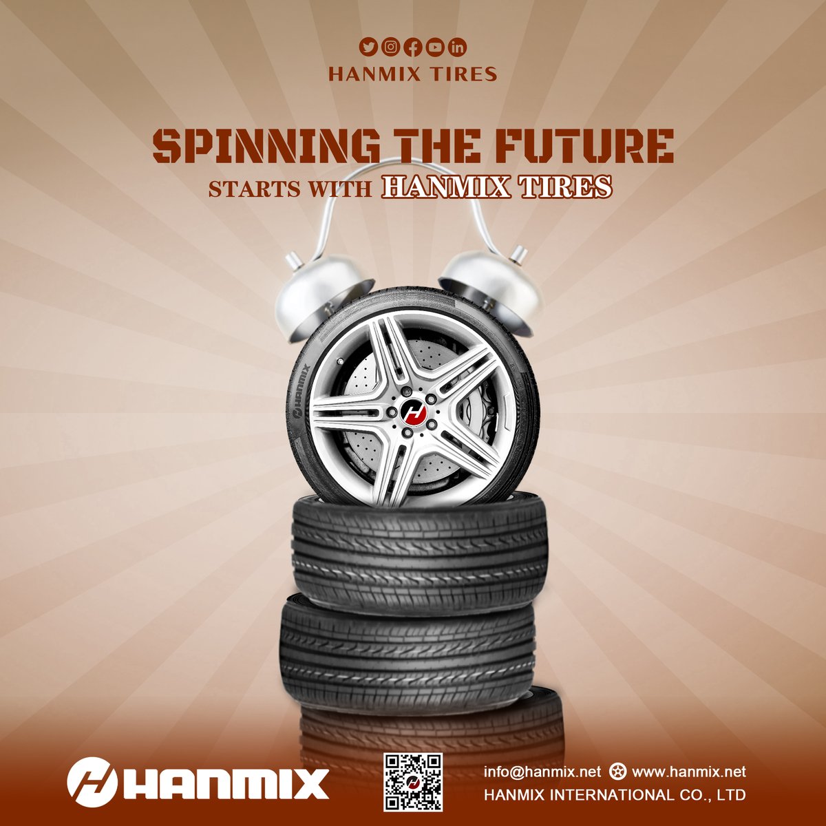 HANMIXTIRES's tweet photo. Unlimited power provides you with the most wonderful travel experience.
Step into the brand new life with HANMIX Tire.
More exciting content: @HANMIXTIRES
#HANMIX #passengercartire #SUVtyre #passengercar #ultrahighperformance #allterraintires #Allseasontires #neumaticos #TIRES https://t.co/9XkhadTeR2