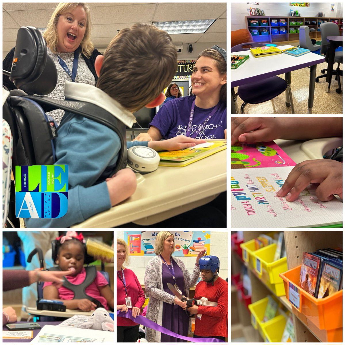 EAbanatha's tweet image. It was an honor to get to witness @CHPCRUSADERS’ first Library is officially open! 
A haven designed with every student in mind. 📖 
📚 Let the reading adventures begin! 📚 @CHPCRUSADERS @JCPS_LMS #MakingLibrariesMagical #WeAreJCPS