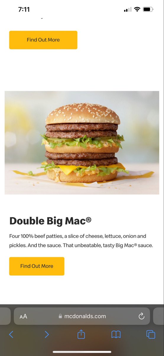Txgirl512's tweet photo. #doublebigmac
I’m loving it!!! #McDonalds https://t.co/LaqeqwbWiF