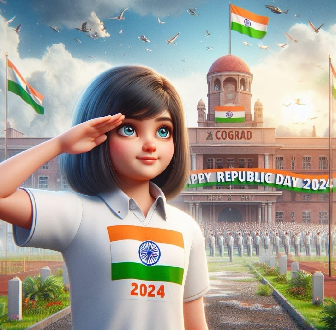 Cograd celebrates the spirit of knowledge and unity on our Republic Day! 🇮🇳✨

Empowering rural education, we strive to build a brighter future for every child. Together, let's transform dreams into opportunities. 

#RepublicDay #EducationForAll #CogradJourney #HappyRepublicDay