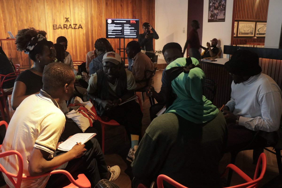 solgeneration_'s tweet photo. Session 1 on marketing and branding with @Nanjero_ concluded with a collaborative and networking session on creating brands. And of course lunch ๐๐๐
#PressPlay #PressPlayMasterclass #IgniteCultureEA https://t.co/4TFEwQ1XG9