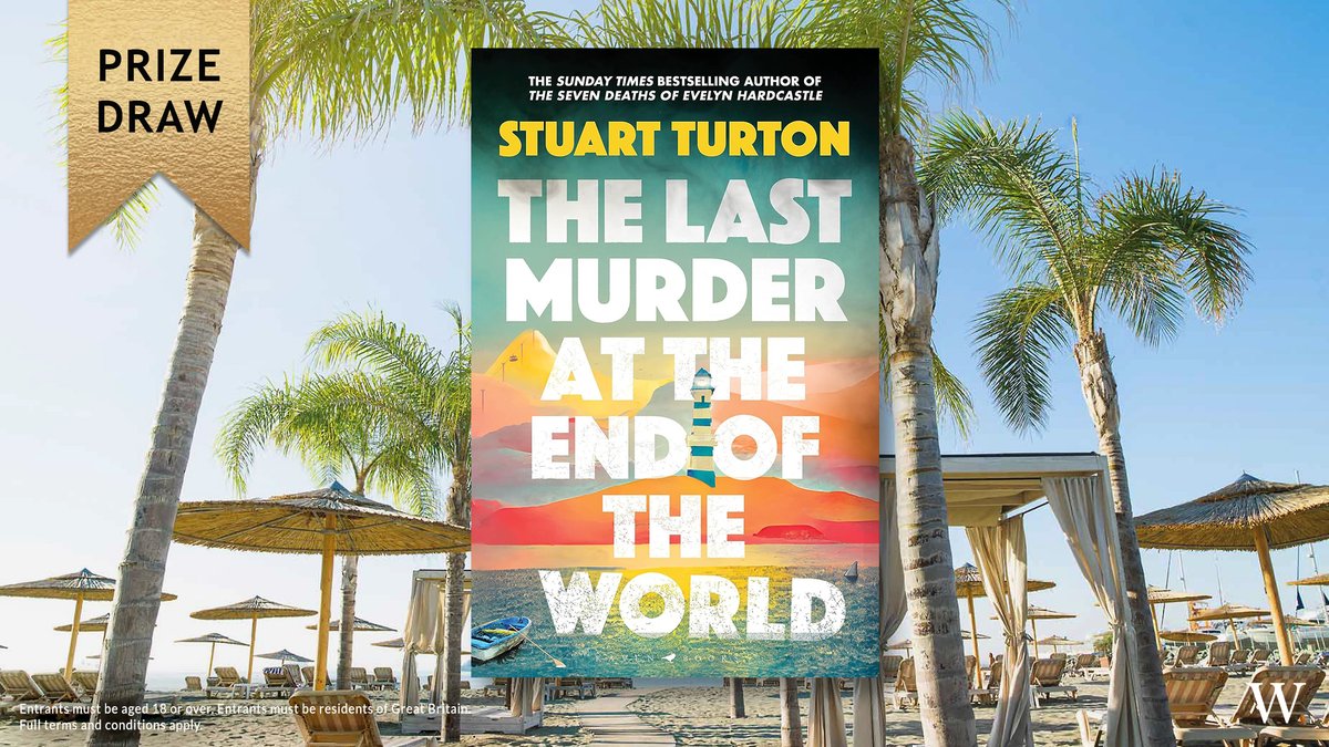 Waterstones's tweet image. To celebrate the release of @stu_turton's The Last Murder at the End of the World, we're giving away a 5 night stay for two people at a luxury hotel in Cyprus!!! Details here: bit.ly/47OO8Xx