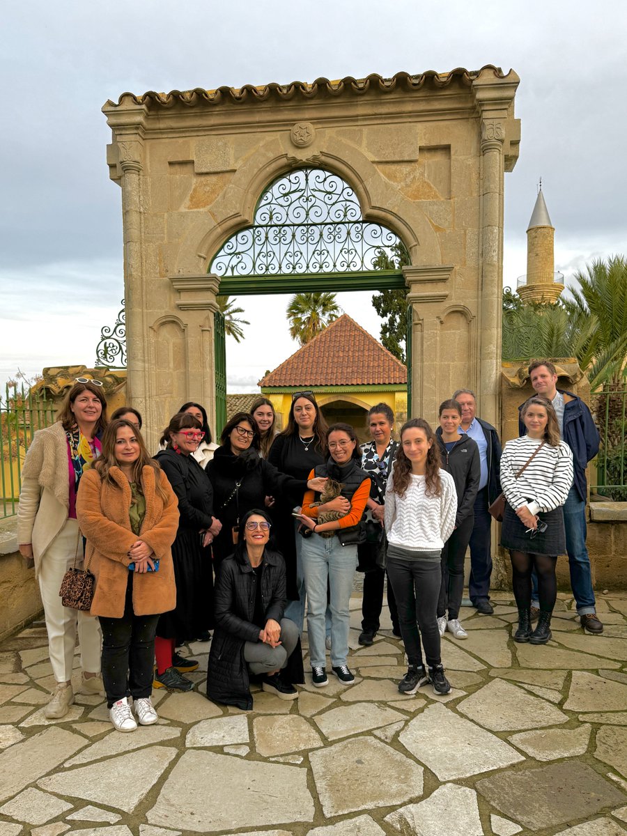 #StudyVisit
In the framework of #ReInHerit’s international conference, the project partners participated in a study visit in Larnaca on the 18thof January. 

Guided tours and discussions were organized which took place in a pleasant and vibrant atmosphere!

Stay tuned! #HorizonEU