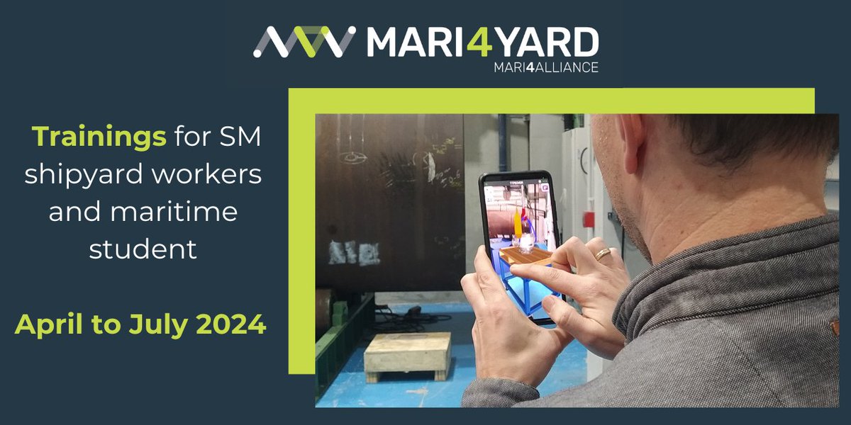The Mari4_YARD 2024 tournée is starting soon: five training courses in five countries! #shipowners, #shipyard employees, and #maritime students. 💠 Germany 💠 Italy 💠 Portugal 💠 Greece 💠 Spain ⏰ Registrations will be open soon! Webpage lnkd.in/dQ3PKSKM