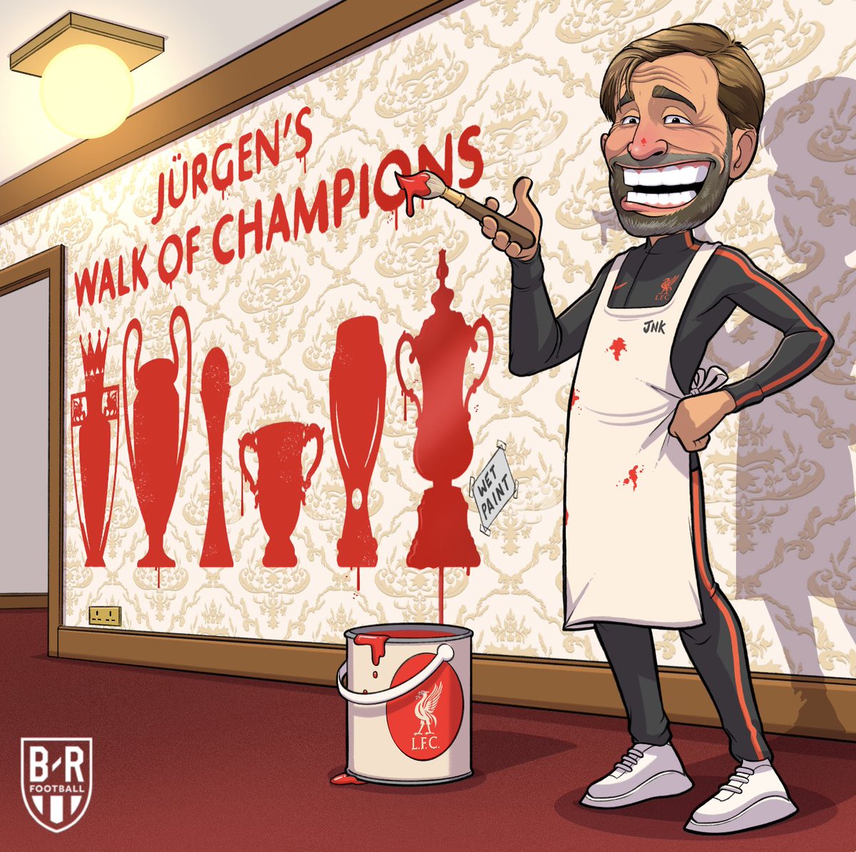 🏆 Champions League
🏆 Premier League
🏆 FA Cup
🏆 League Cup
🏆 Community Shield
🏆 Super Cup
🏆 Club World Cup

Jürgen Klopp won everything at Liverpool ❤️