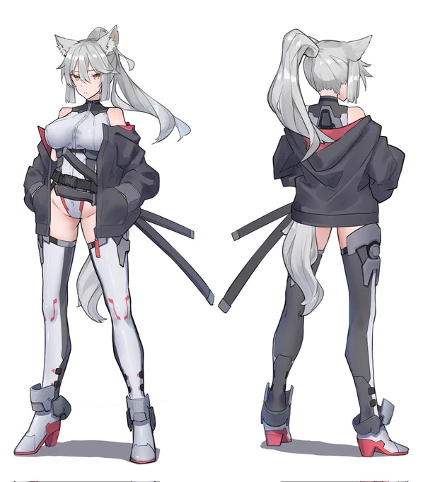 SkebでOCのスーツデザイン納品しました! 