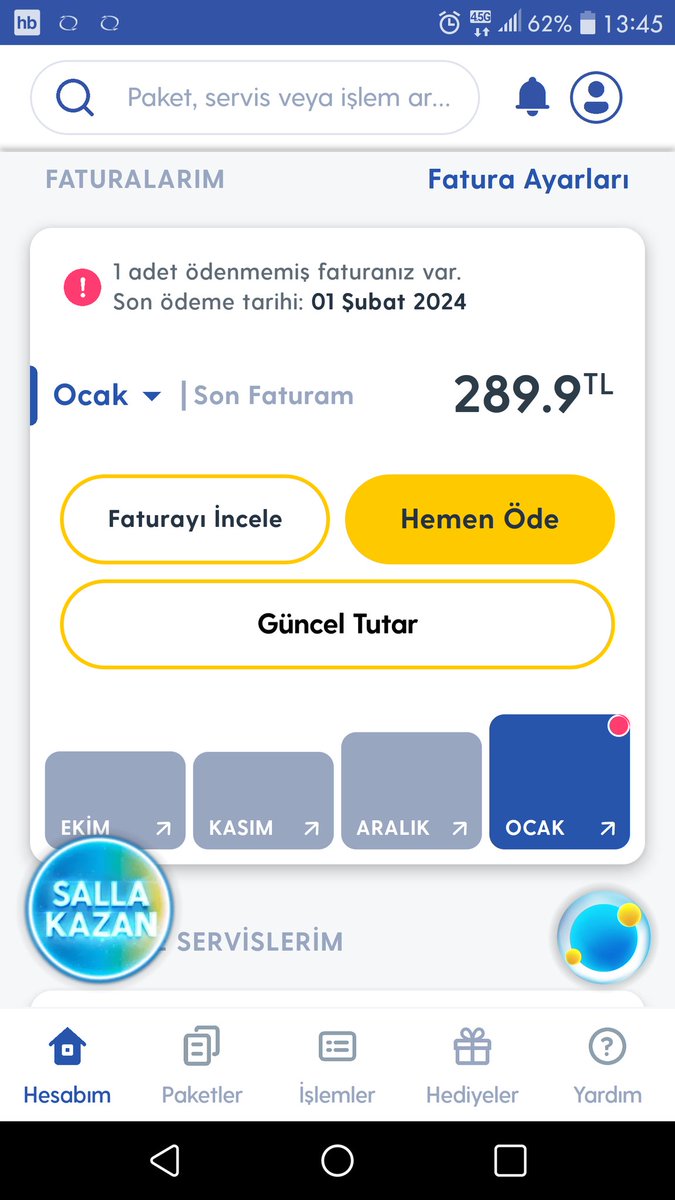 2023 Haziran ayinda 150 tl ile baslayan "Esneyen Paket" fiyatiniz, Sadece bir sefer tatilde Temmuz ayinda esnettim. Simdi paket aşımı bile yapmamama ragmen bayag fiyatınızı esnetmissiniz. Haram zehir olsun hakkim. 
<a href="/TurkcellHizmet/">TURKCELL Müşteri Hiz</a> <a href="/Turkcell/">TURKCELL</a>