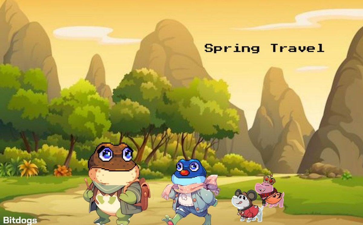 TKing_BTC's tweet image. 蛙蛙狗狗真和谐☺️☺️
蛙哥带着狗子勇闯天涯
繁荣
Lgf
#bitcoinfrogs
#bitdogs