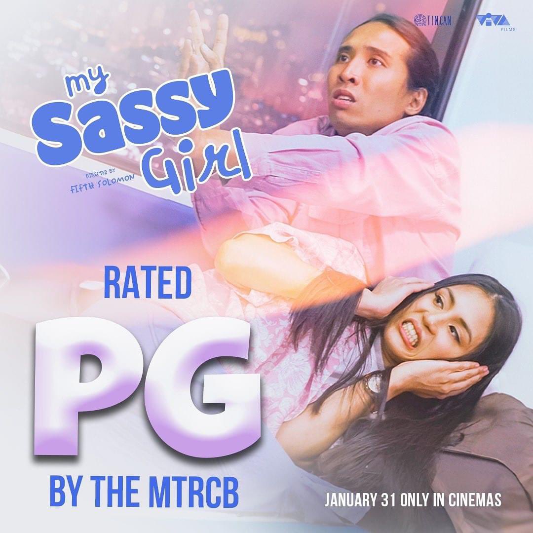 ‘MY SASSY GIRL’ IS RATED PG BY THE MTRCB LOOK: The Philippine adaptation of the most beloved South Korean romantic comedy film #MySassyGirl is Rated PG by the Movie and Television Review and Classification Board (MTRCB). Starring Pepe Herrera and Toni Gonzaga. Directed by Fifth…