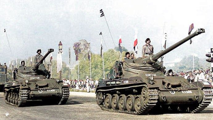 @anandmahindra Throwback to the grandeur of #RepublicDay Parades of yesteryears, where India displayed its military prowess with pride. A legacy that today’s innovations like ARMADO continue. #NationalPride #MilitaryHeritage - See more @BharatinColour