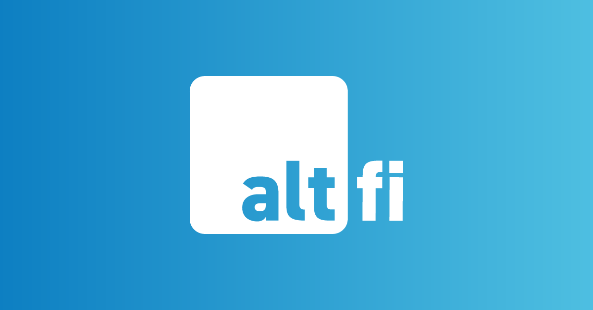 We deeply regret to inform you that after 10 years of operation, we are closing the AltFi business. We would like to take this opportunity to thank everyone in our network for your persistent loyalty in choosing AltFi as your trusted source of fintech news over the last decade.