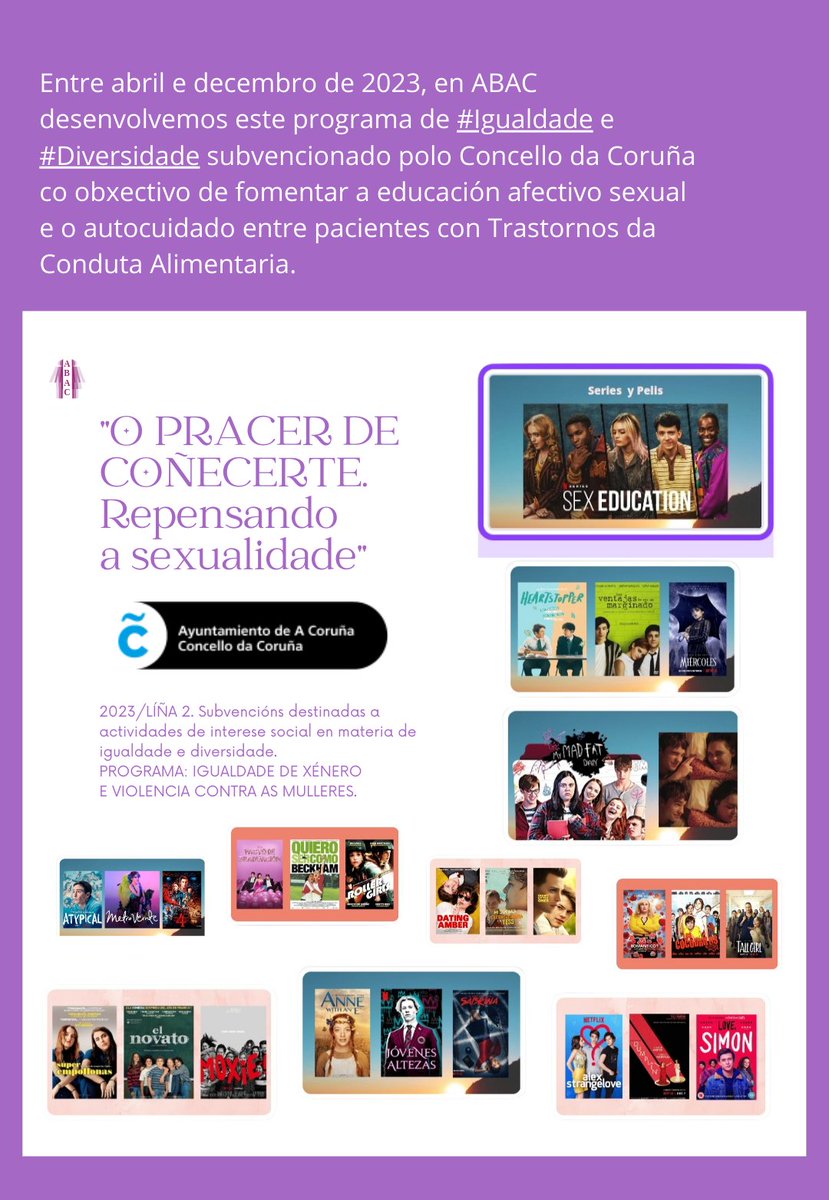 Tamén realizamos coas familias d@s pacientes dúas sesións formativas online,” Saúde mental e adolescencias”. Grazas por un programa tan necesario, <a href="/ConcelloCoruna/">Concello da Coruña</a> !! #EducaciónAfectivoSexual