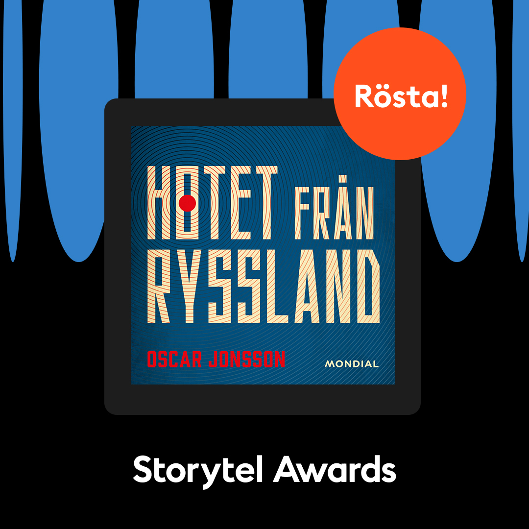 Otroligt kul att Hotet från Ryssland är finalist för Storytel's stora ljudbokspris i kategorin fakta. Vinnaren avgörs av en HELT objektiv omröstning, så gör mig en tjänst och rösta! Tycker man verkligen om boken ber man sin svåger att rösta också. awards.storytel.com/se?award-categ…