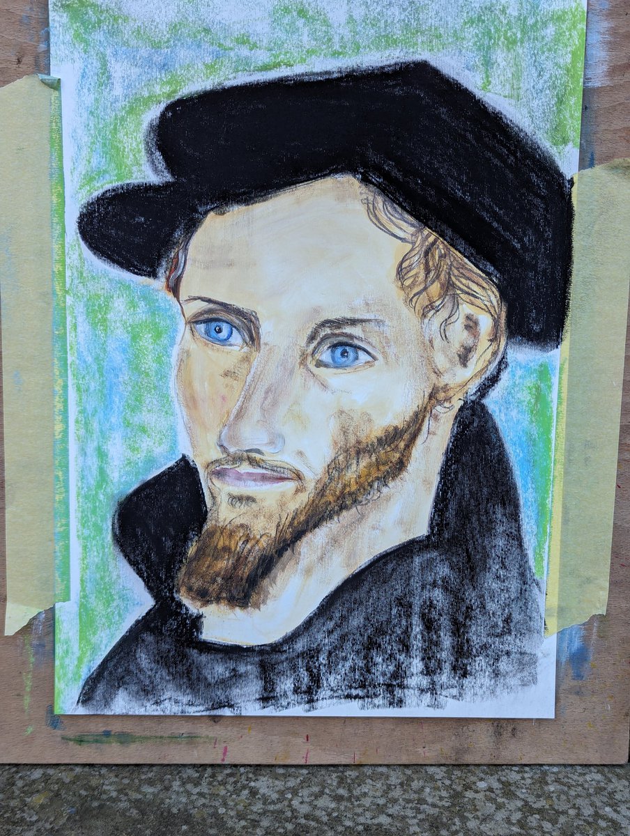 My version of Lucas Cranach the Elder 1543. Thanks to <a href="/StudioTeaBreak/">Virtual Studio</a> for the #portraitchallenge