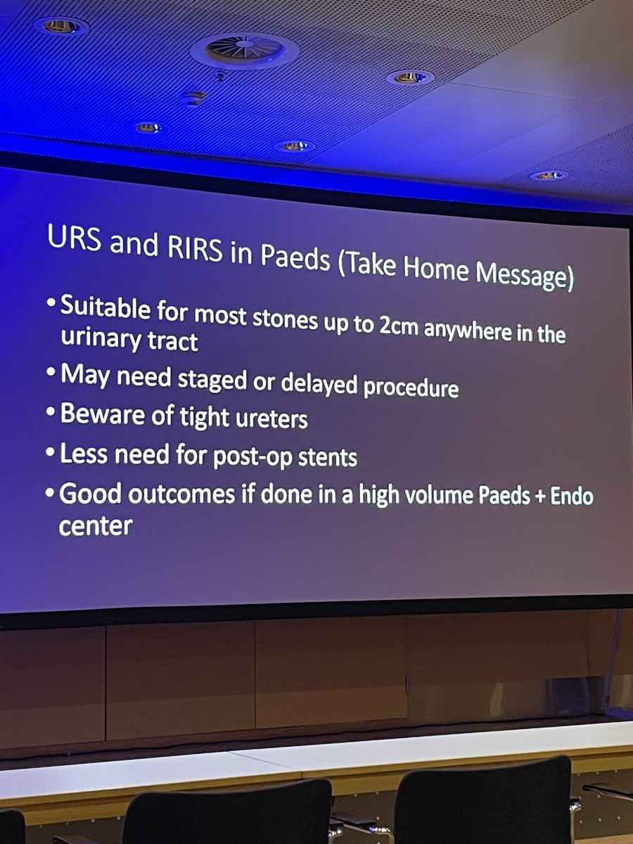 #Urotech24 Day 2 Valuable take home messages from this @EauEwpu session on paed stones management and radiation exposure ☢️ from a great panel of experts @ameliapietr1 @SelcukSilay @endouro @thomastailly @emanuelemontan3 @StefaniaFerret @Uroweb