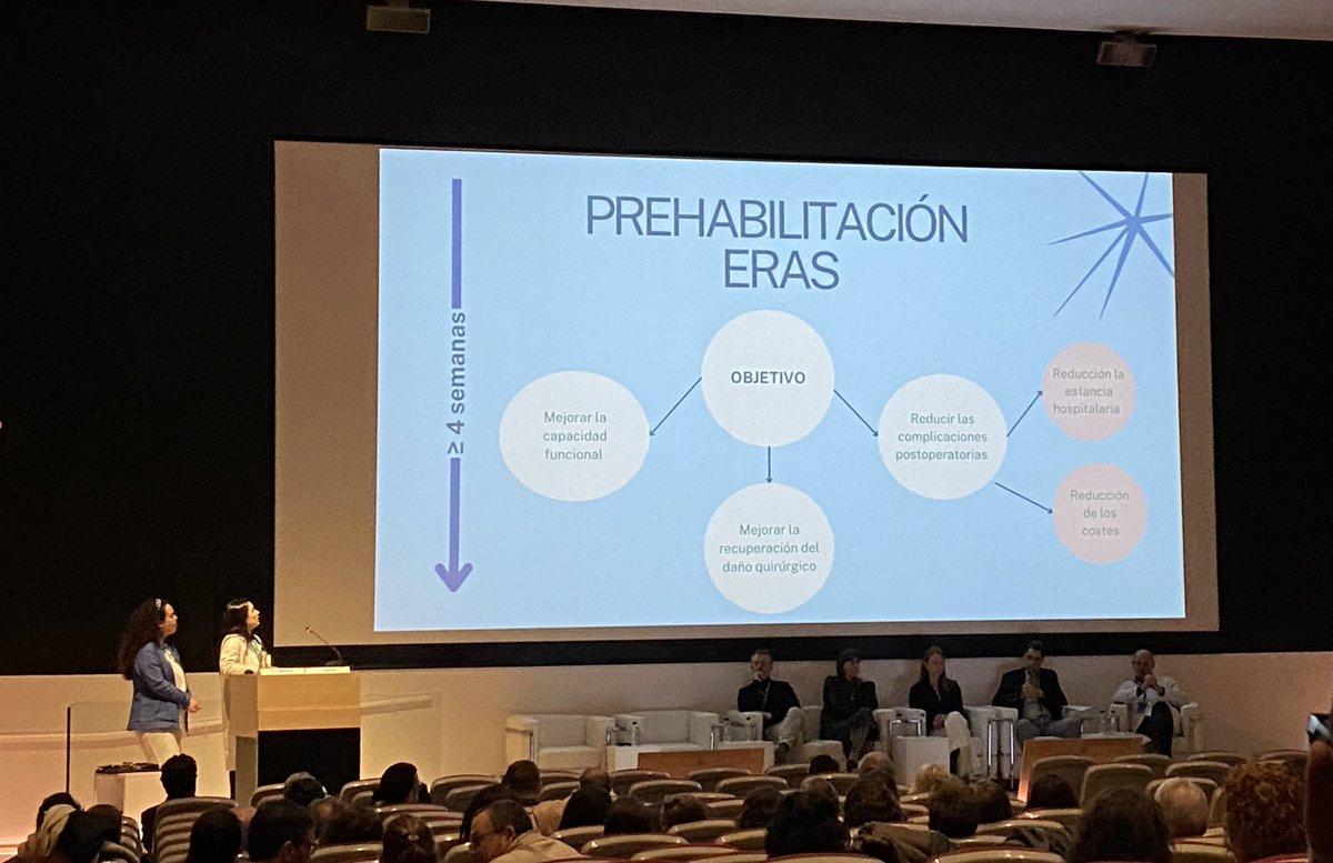 Las enfermeras #ERAS de la #UFCC lideran esta nueva implementación que consolidamos este 2024. ¡Fantástica ponencia! #HUBERAS #somERAS