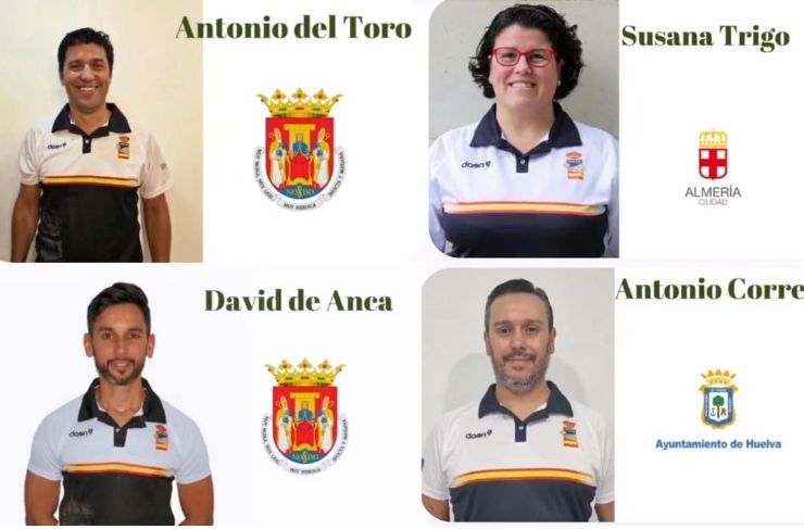 FAVB_'s tweet photo. 🟢 El arbitraje andaluz sigue demostrando estar al máximo nivel.

Si hace unas semanas @Antorovb y @david_das3 eran elegidos para estar en las copas del Príncipe y Princesa, hoy comienza la Copa de la Reina con @Txokero y @bravo_trigo como representantes andaluces.

Enhorabuena!! https://t.co/i13uTdAvAm