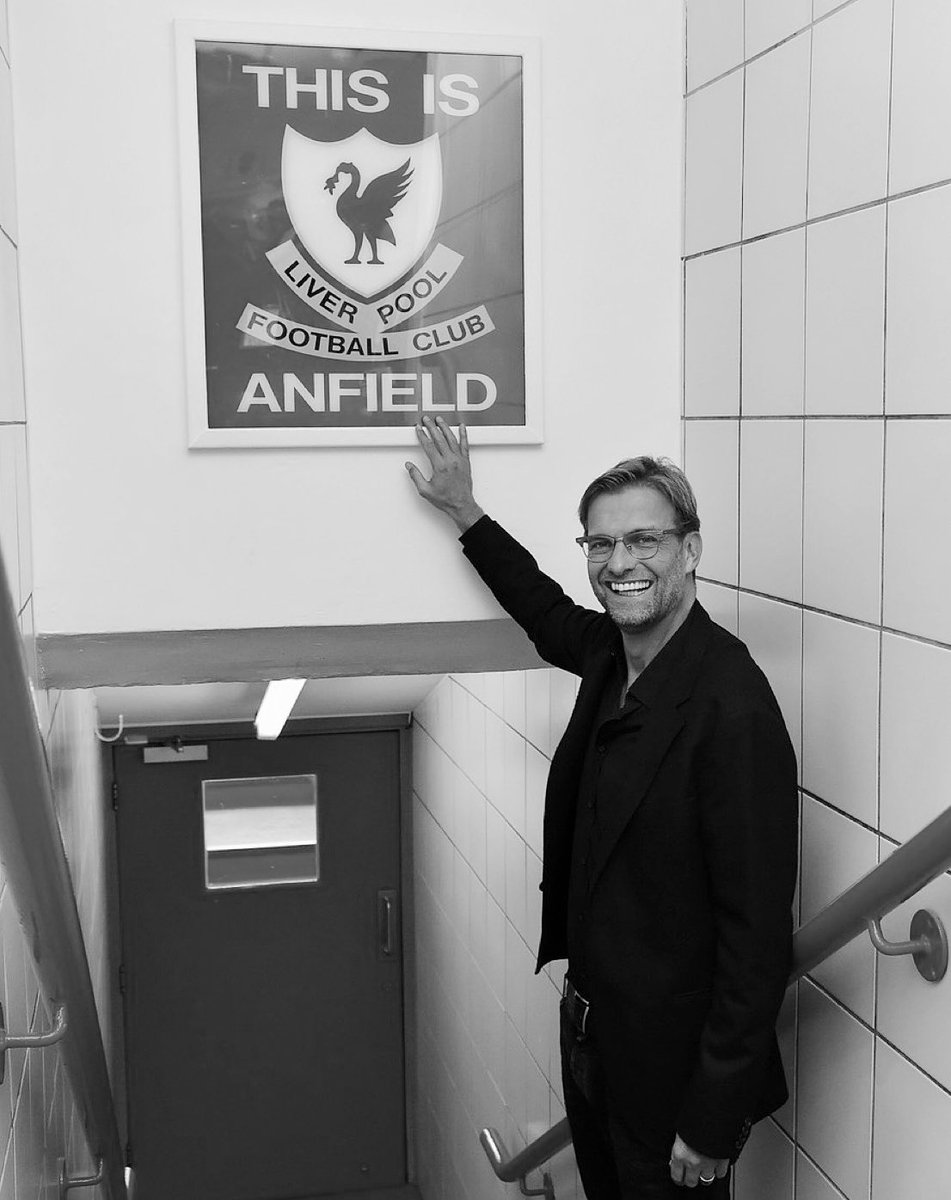 I’m sobbing? No, we’re sobbing.

This was the day when everything started: the dare to BELIEVE. #ThankYouJurgen