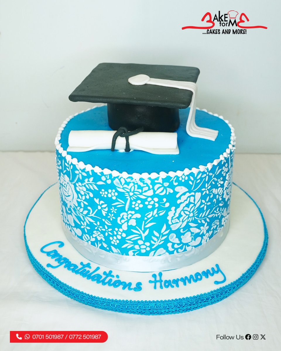 bake_4_me_ltd's tweet photo. 🎈🍰Cake cutting doesn't mean the party is over, it means it's only just begun. We hope your lives ahead are full of bigger and better achievements.🕺🏽🥳

Call or whatsapp us on: 0701501987 / 0772501987 to book that cake
today.
#bakeforme #deliciouscake #everythingcake #cakeforyou https://t.co/D36RRuIoan