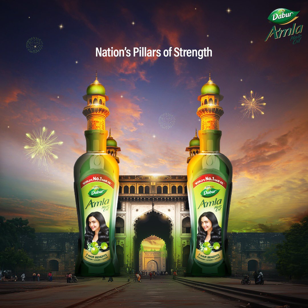 DaburIndia's tweet image. One nation, one heart, one soul. Dabur Amla celebrates the strength and unity of our nation 💚 

#DaburAmlaHairOil #DaburAmla #Dabur #RepublicDay75 #HairCare #HairOil #AmlaOil