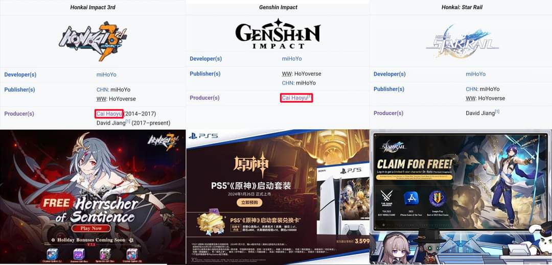 🇮🇩 Kucing Bar Bar 🇵🇸 (@kakakocheng) on Twitter photo <a href="/Impact_mouse/">Impact Mouse</a> Replace Cai with David Jiang.
Cai is already three years in Genshin Impact like he was in Honkai Impact.
Cai can handle ZZZ.
Note: three years early under Cai = Genshin.
Later, David makes easy grinding Honkai artifacts and more generous rewards to pleasure the players. <a href="/Impact_mouse/">Impact Mouse</a> Replace Cai with David Jiang.
Cai is already three years in Genshin Impact like he was in Honkai Impact.
Cai can handle ZZZ.
Note: three years early under Cai = Genshin.
Later, David makes easy grinding Honkai artifacts and more generous rewards to pleasure the players.