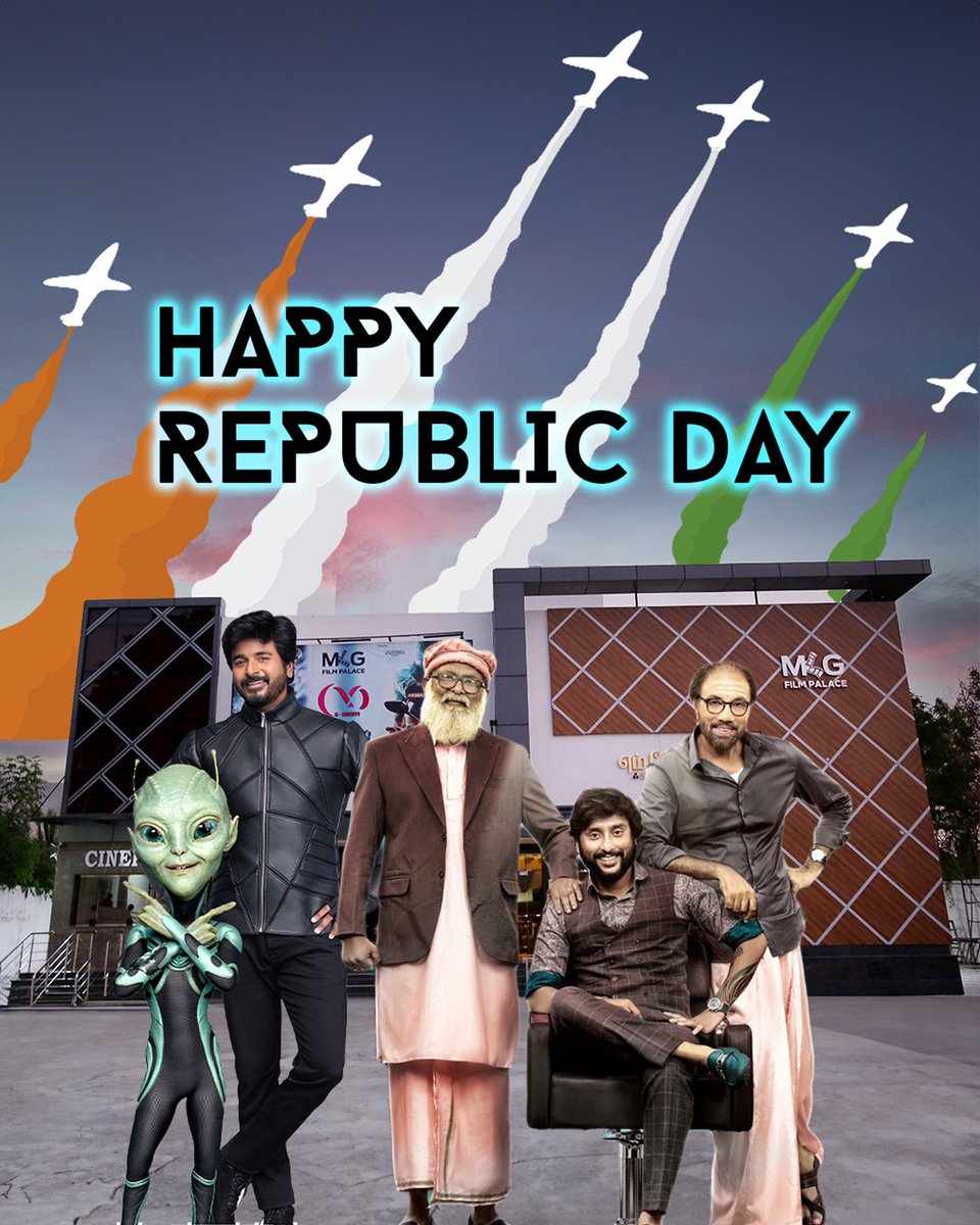 #HappyRepublicDay 🇮🇳 
#Ayalaan & #SingaporeSaloon now playing at #MKGFilmPalace !