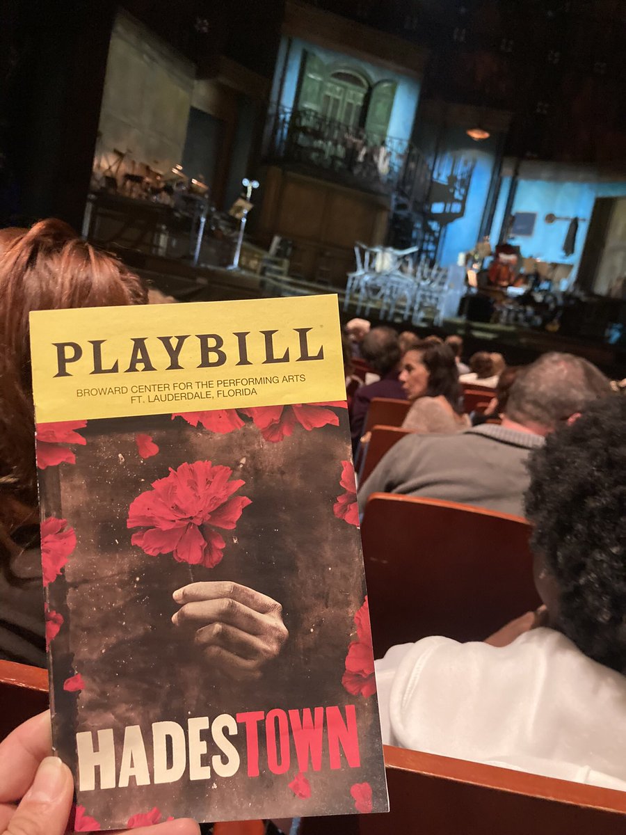 poseidondsmr's tweet photo. Hadestown in Fort Lauderdale last sunday 🤩🙀 https://t.co/jtgzPUN4Vf